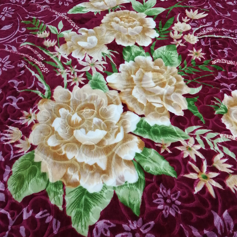پتو گلبافت مدل 2033-B سایز 160x220 سانتی متر