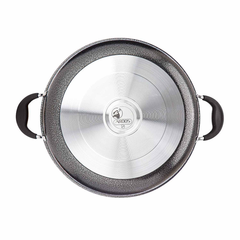 تابه گرانیت عروس مدل درب فلزی سایز 24
