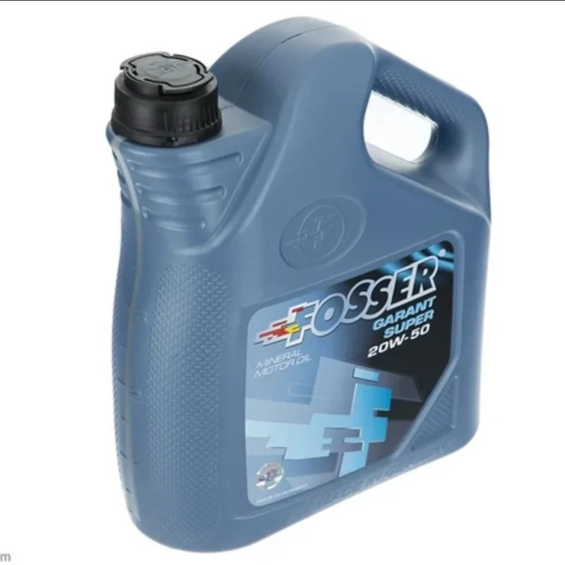 روغن موتور خودرو بنزینی فوسر مدل Garant Super 20W-50 حجم 5 لیتر مجموعه 2 عددی