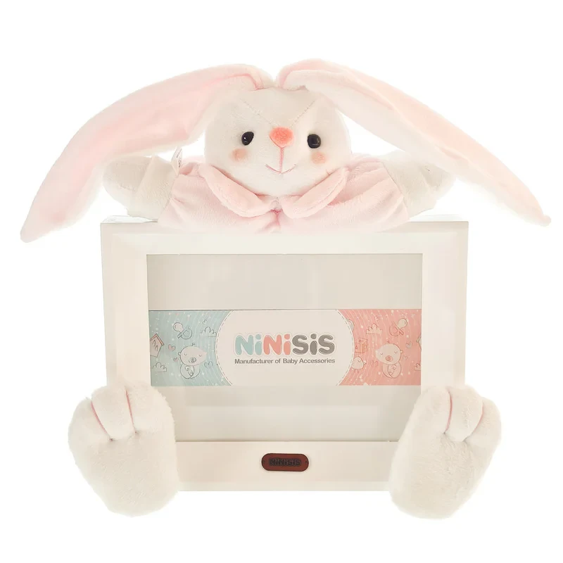 قاب عکس کودک نی نی سیس مدل خرگوش رابیت کد 13x18 PNK