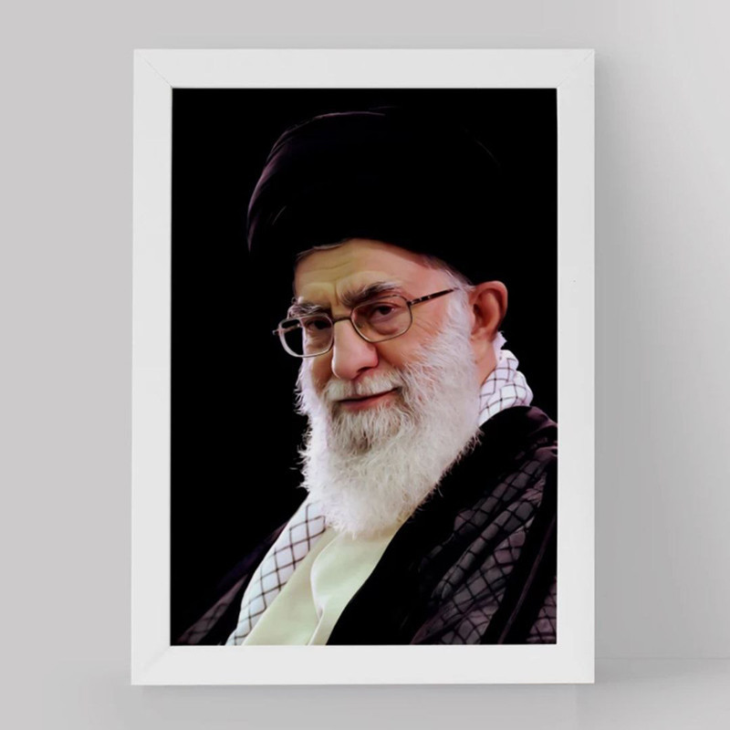 تابلو یاسین دکوراتیو مدل تصویر رهبر کد D234
