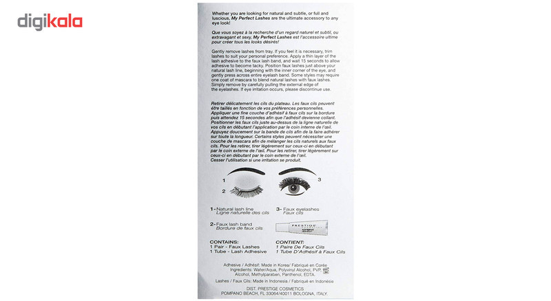 مژه مصنوعی پرستیژ مدل  Faux Lashes Angelique شماره FL-07