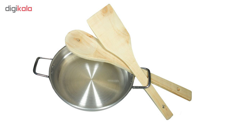 کفگیر چوبی مدل Kaj مجموعه 2 عددی
