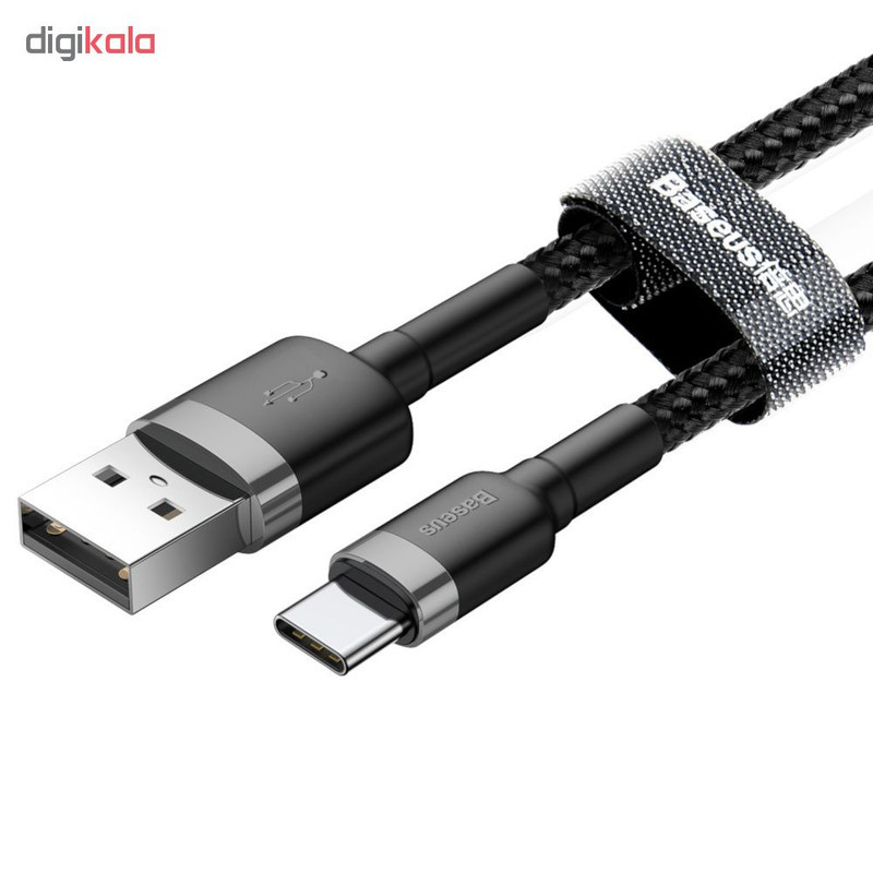 کابل تبدیل USB به USB-C باسئوس مدل Cafule طول 3 متر