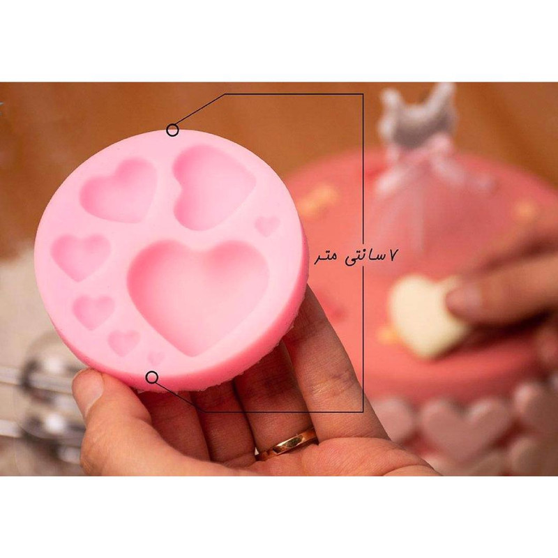 ابزار تزیین فوندانت مدل مولد قلب کد M5