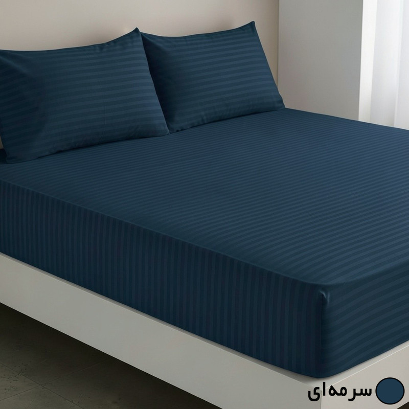 سرویس ملحفه 2 نفره 3 تکه مانیکاهوم مدل هتلی PARALLEL PLUS