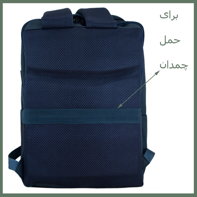 کوله پشتی لپ تاپ مدل Nn-1218 مناسب برای لپ تاپ 13.1 تا 14 اینچی