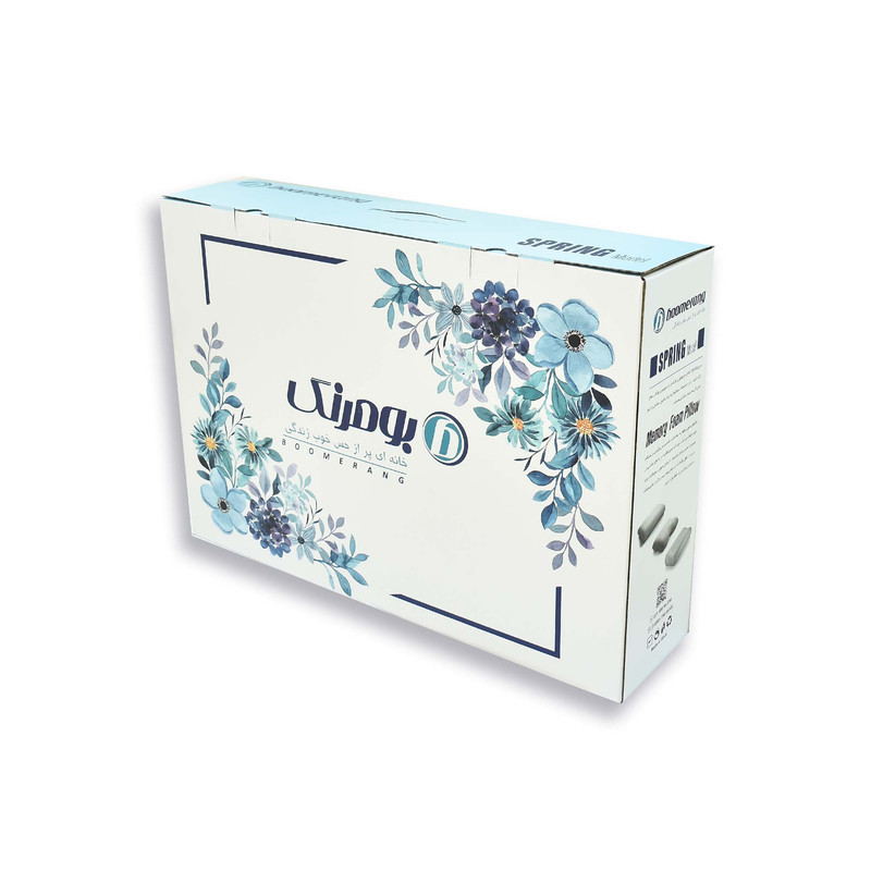 سرویس روتختی بومرنگ مدل SpringPlain-160 یکنفره 2 تکه