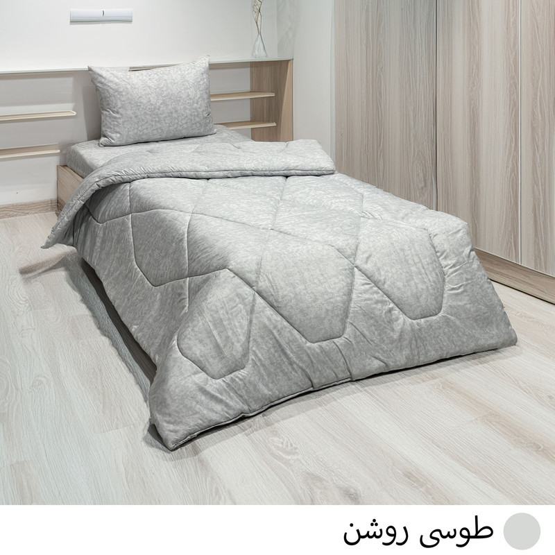 سرویس خواب تک نفره 3 تکه مانیکاهوم مدل پتینه پلاس