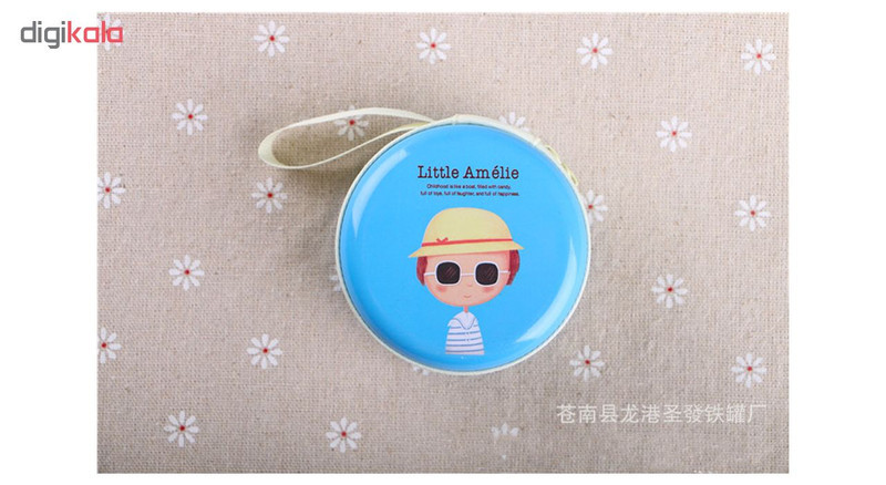 کیف هندزفری مدل LA05 طرح Little Amelie