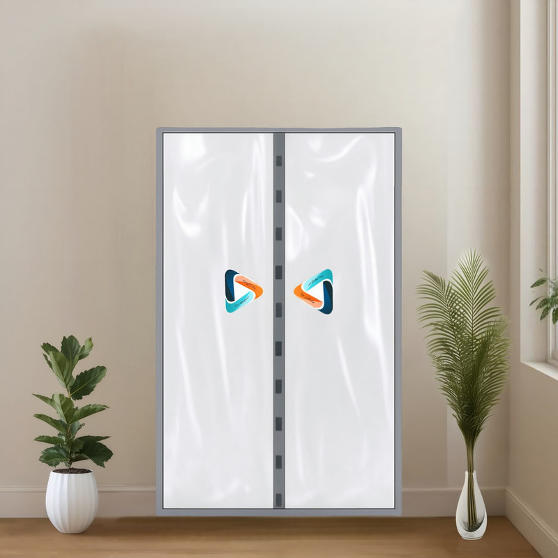 پرده مغناطیسی پرده مغناطیسی ماندگاران برنا مدل پلاستیکی سایز 240x160 سانتی‌متر