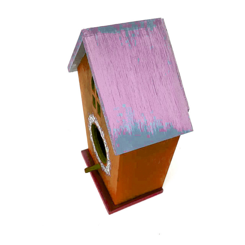 لانه پرنده مدل کلبه چوبی کد MEDIUM16