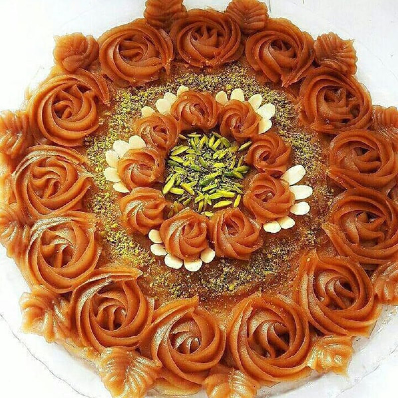 ماسوره شیرینی پزی مدل حلوا