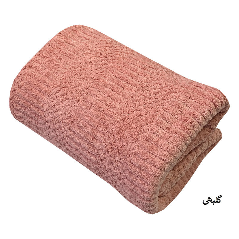 حوله دستی شایسته مدل نسترن سایز 35X75 سانتی متر