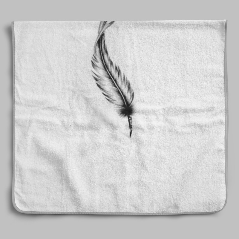 حوله دستی آی تمر مدل پر کد 34 سایز 53x37 سانتی متر