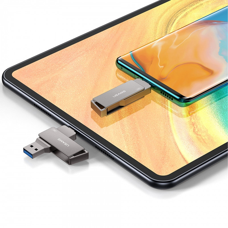 فلش مموری یوسمز مدل Typec-Usb3-High Speed-ZB199 ظرفیت 32 گیگابایت گیگابایت