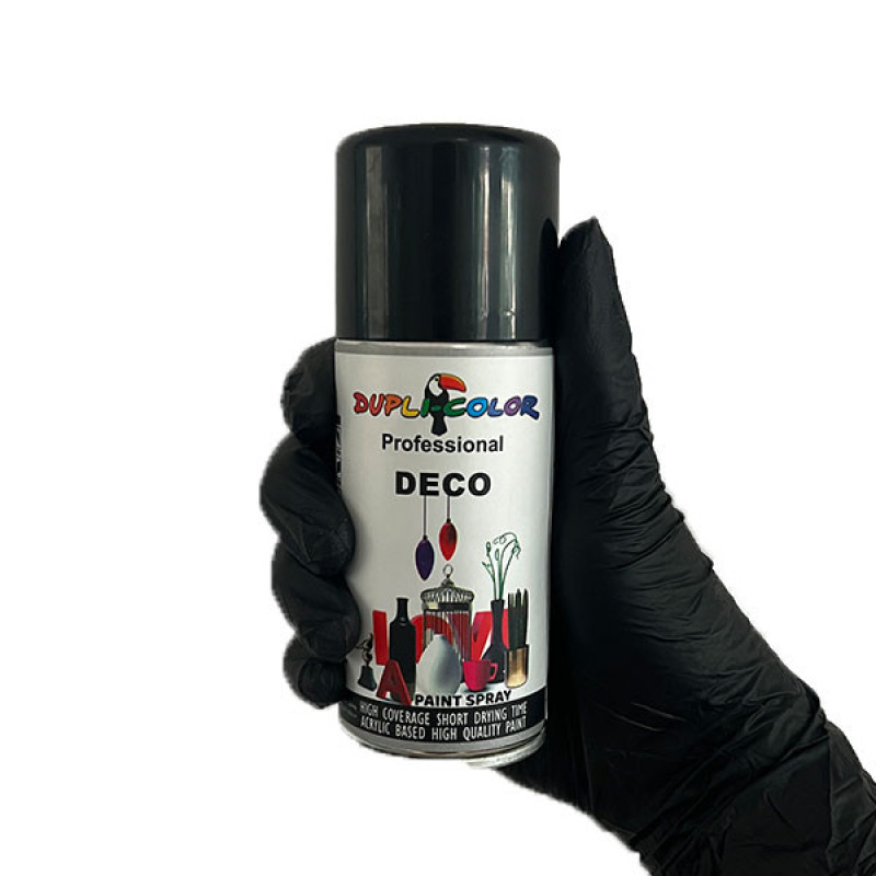 اسپری رنگ مشکی دوپلی کالر مدل DECO حجم 150 میلی لیتر