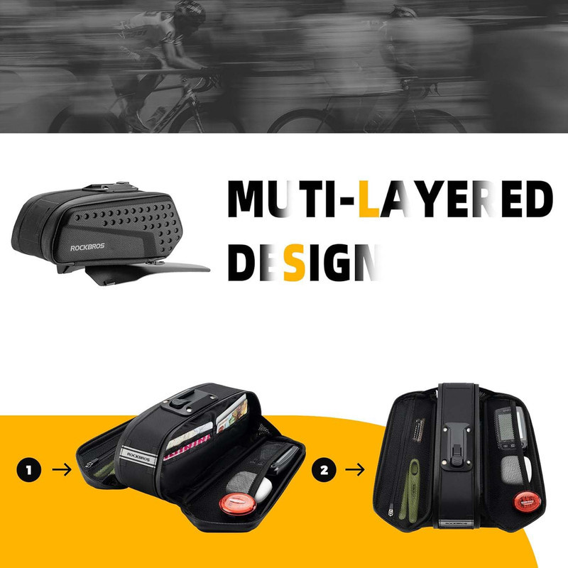 کیف دوچرخه سواری راک براس مدل MULYI LAYERED کد 2033