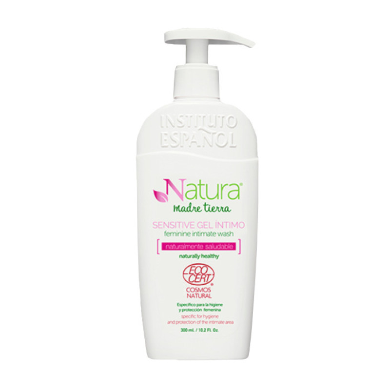 ژل بهداشتی بانوان انستیتو اسپانول مدل Natura حجم 300 میلی‌لیتر