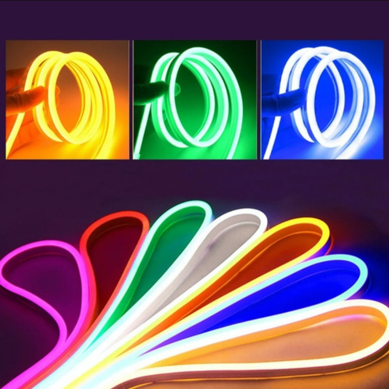 ریسه نئون فلکسی مدل سولو آآ مرکوری کد 12v RGB طول نیم متر