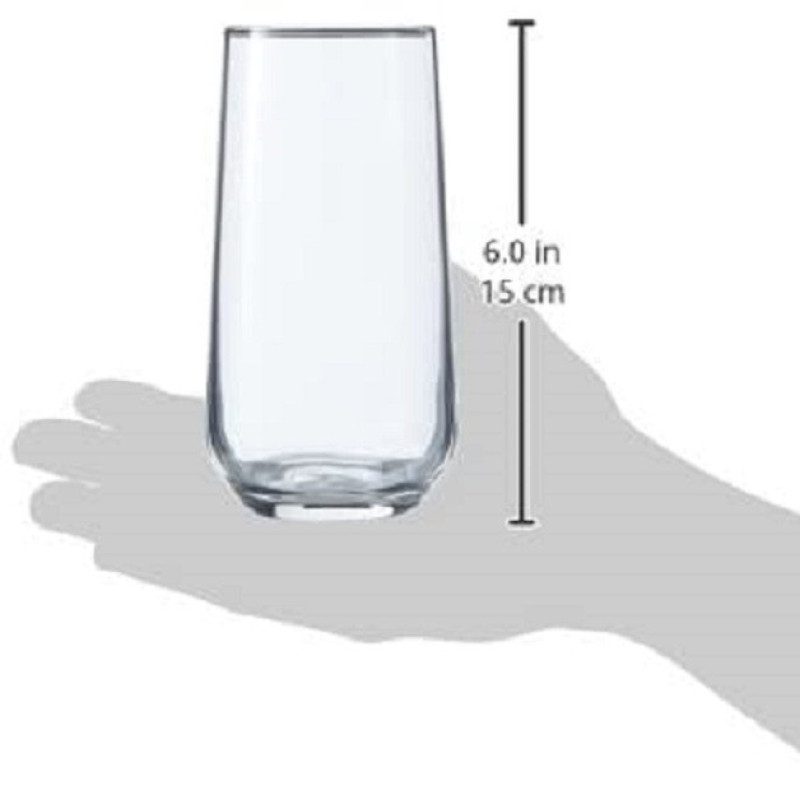 لیوان پاشاباغچه مدل  Antimicrobial 420015 بسته شش عددی