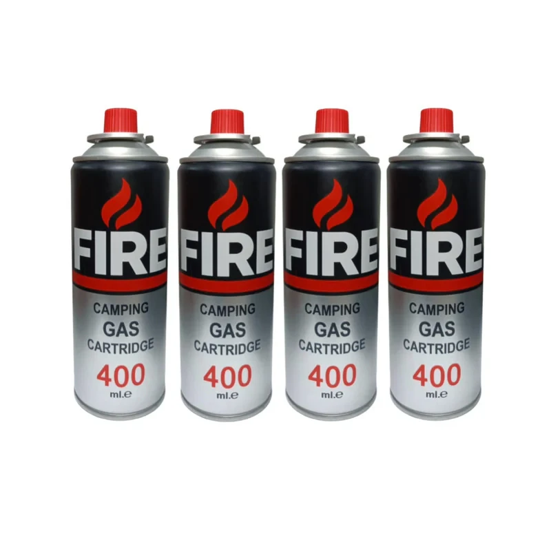 کپسول گاز 400 گرمی مدل فایر بسته 4 عددی