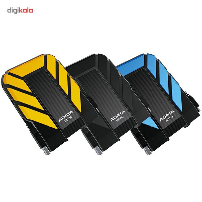 هارد اکسترنال ای دیتا مدل HD710 ظرفیت یک ترابایت دارای رابط USB Type-A 3.2