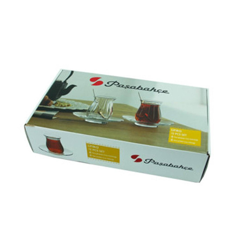 سرویس چای خوری 10 پارچه پاشاباغچه مدل لینرول