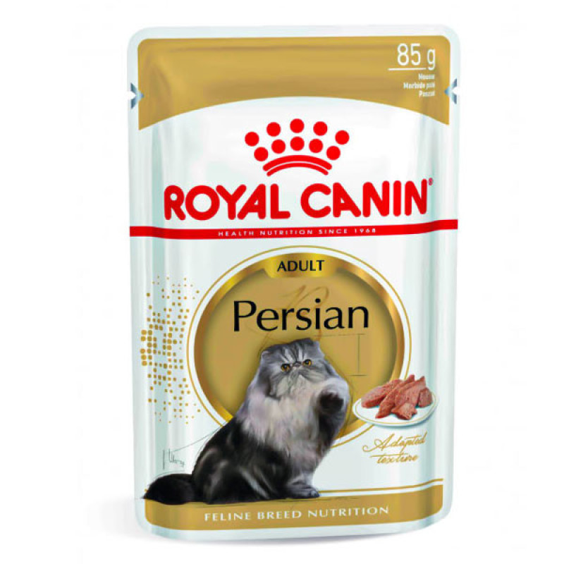 پوچ گربه رویال کنین مدل persian adult وزن 85 گرم