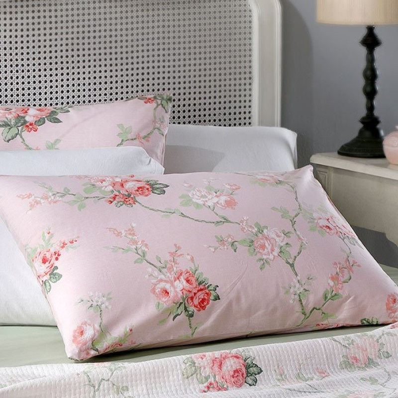 سرویس ملحفه انگلیش هوم مدل Vanity Rose دو نفره 3 تکه