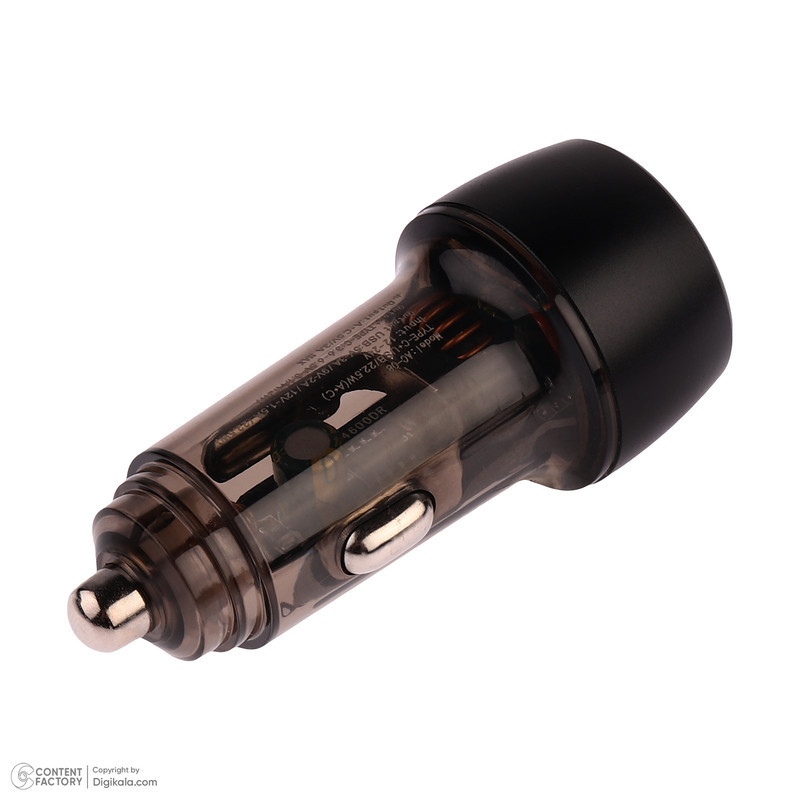 شارژر فندکی 22.5 وات دو پورت اکسیژن مدل AC-08
