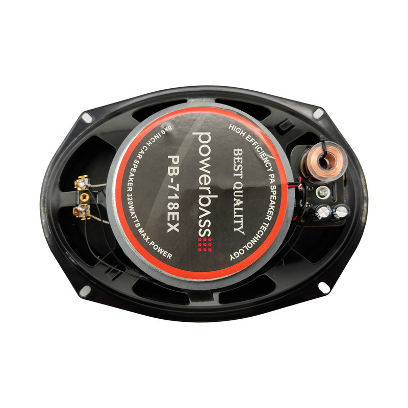 اسپیکر پشت خودرو پاوربیس مدل PB-718EX سایز 6x9 اینچ بسته دو عددی