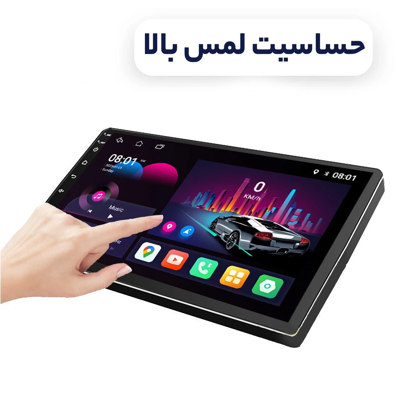 مانیتور اندورید خودرو ریمکس مدل X200 plus مناسب برای پژو 206