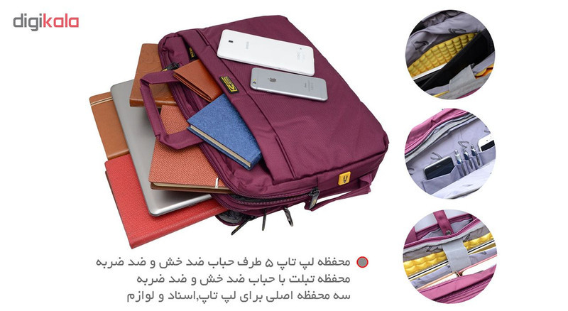 کیف لپ تاپ مدل CL400058-3519 مناسب برای لپ تاپ 15.6 اینچی