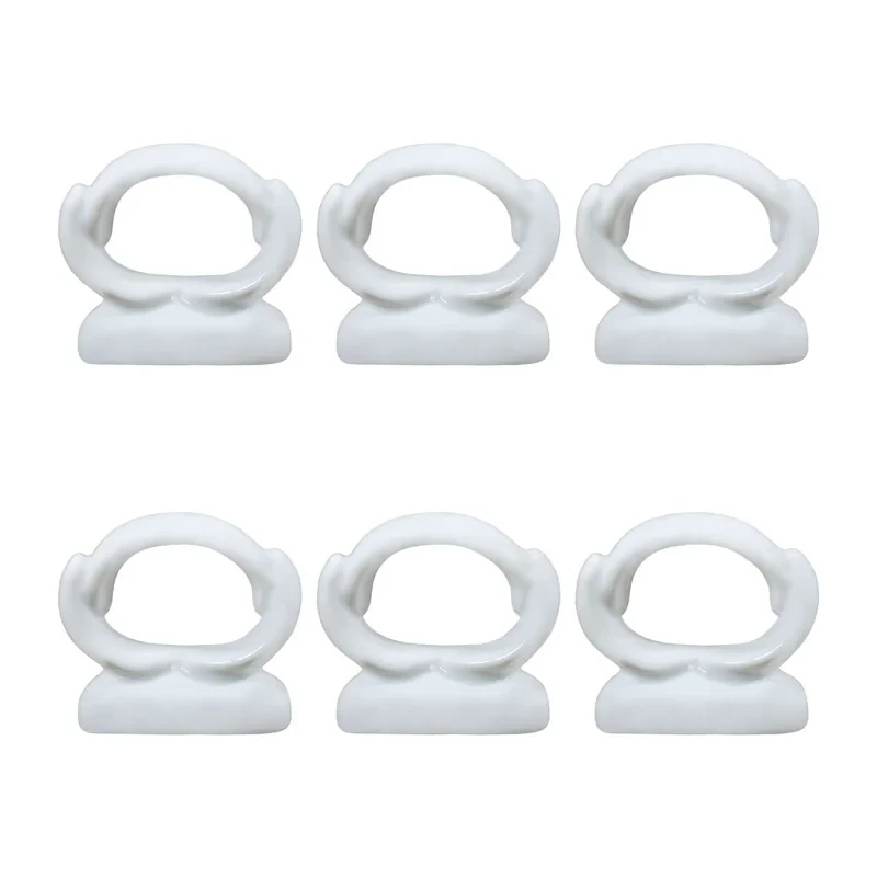حلقه دستمال چینی تقدیس مدل مدرن بسته 6 عددی