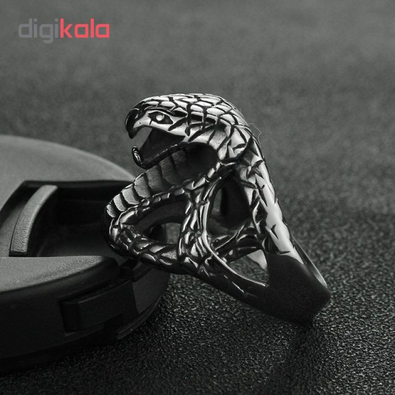 انگشتر مردانه مدل Snake کد ST-KB4