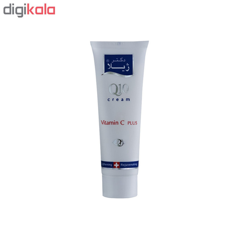 کرم ضد چروک دکتر ژیلا سری Q10 مدل Vitamin C Plus حجم 50 میلی لیتر