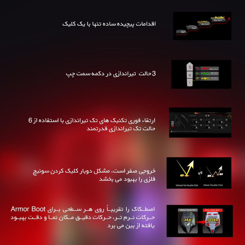 ماوس گیمینگ بلادی مدل A7O_RGB_ACTIVATED