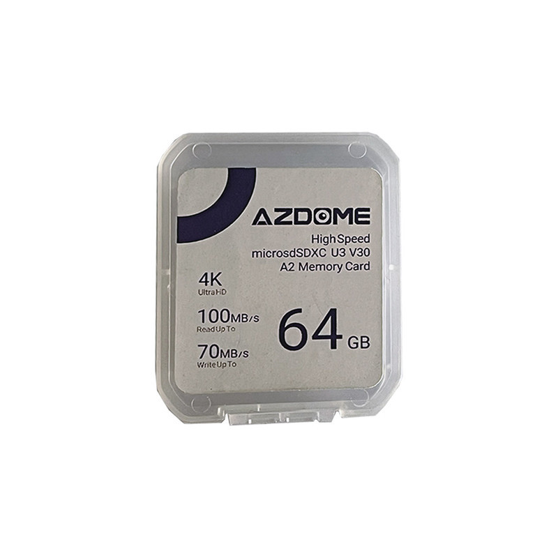 کارت حافظه microSDXC آزدوم مدل  High Speed کلاس A2 استاندارد UHS-I U3 سرعت 100MBs ظرفیت 64 گیگابایت