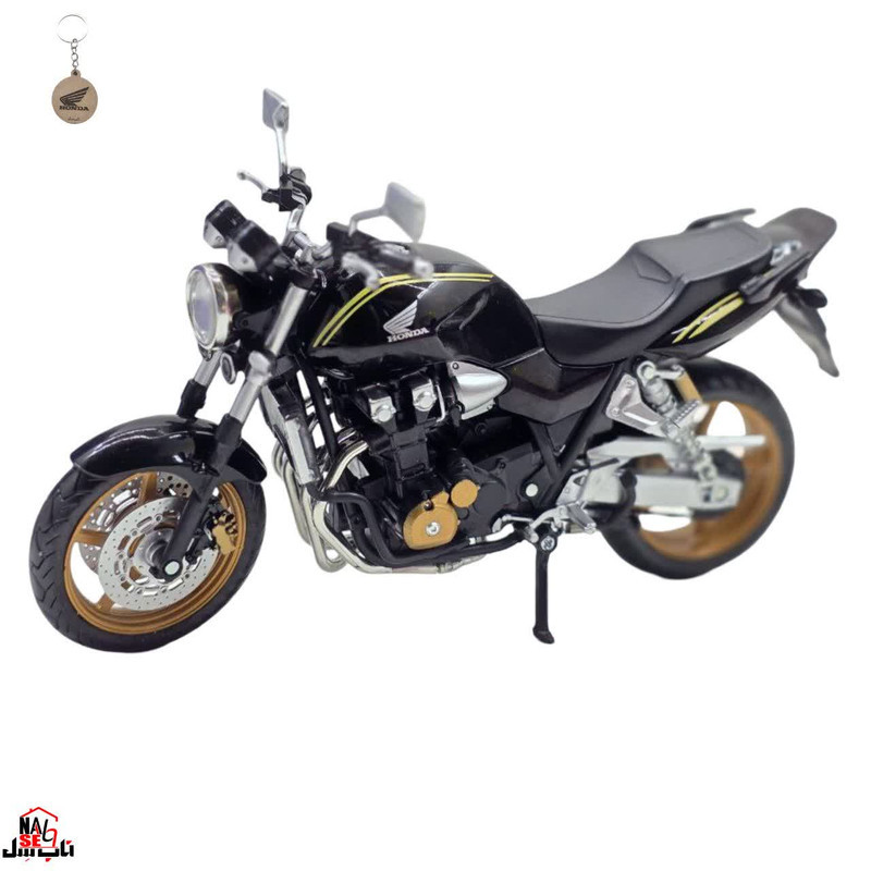 ماکت موتور ناب سل مدل هوندا سی بی HONDA CB1300SF  AUTOMAXX به همراه جاسوییچی NAAB002