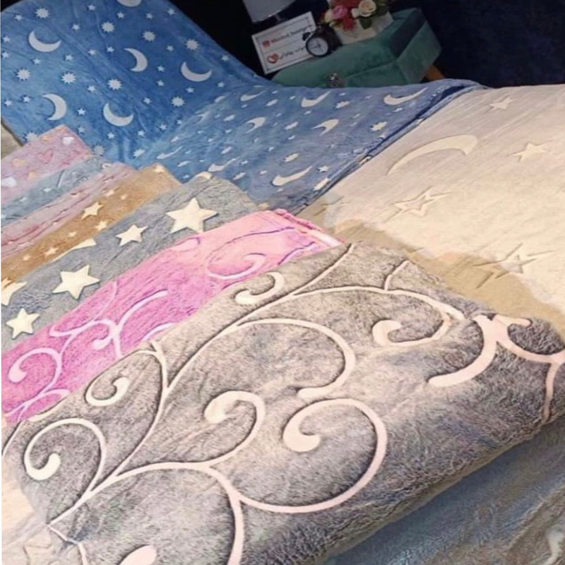 پتو مدل شبنما کد 006 سایز 240x220 سانتی متر
