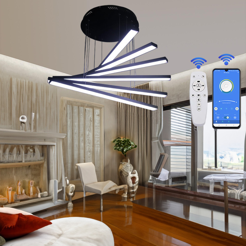 لوستر مدل مدرن سرو آویز کد SC6
