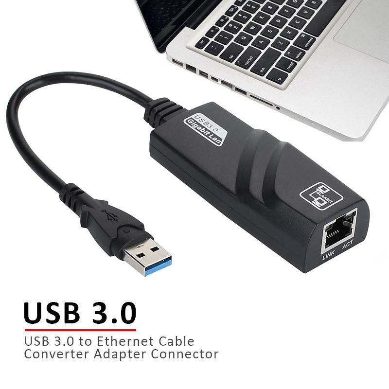 مبدل usb3 به  شبکه lan مدل gigabit