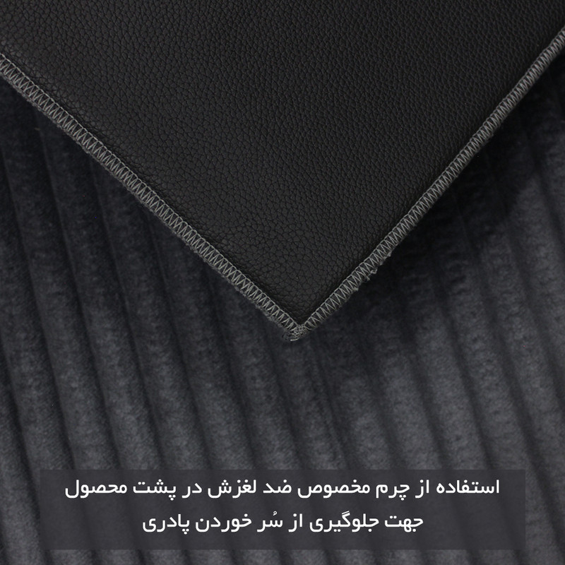 پادری شاران هوم مدل 3 لایه اسفنج دار طرح مخمل ویژه سایز 45×70 سانتی متر