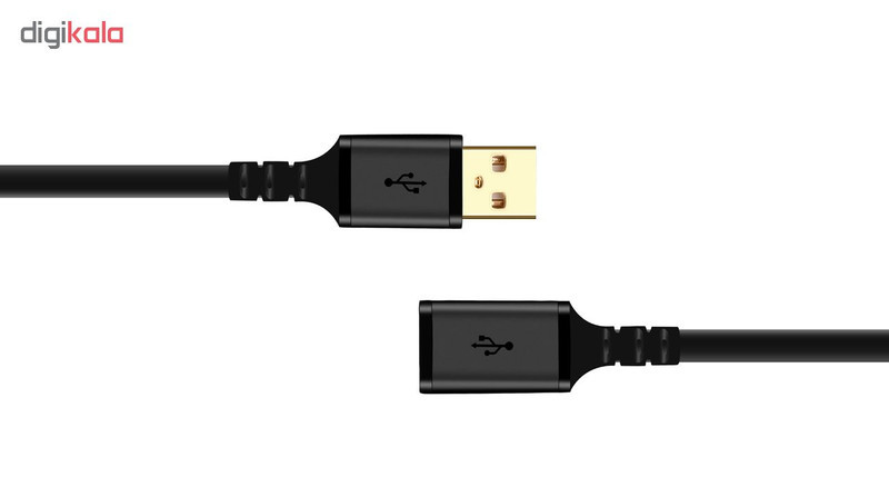 کابل افزایش طول USB2.0 کی نت پلاس مدل KP-C4013 طول 1.5متر