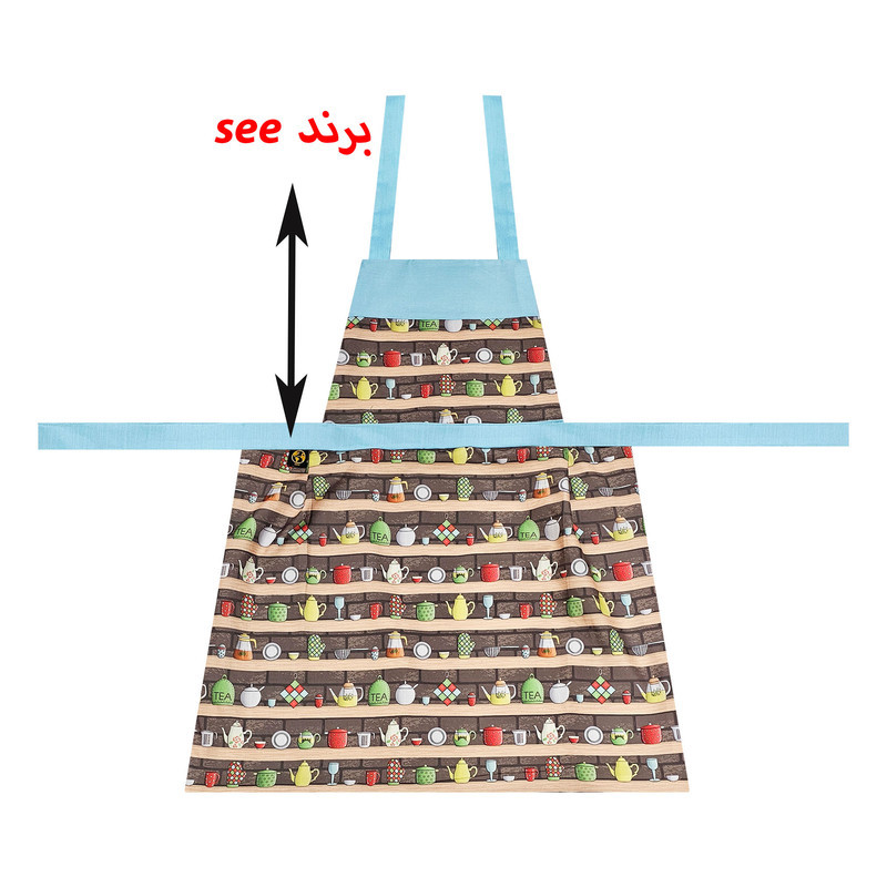 پیش بند آشپزخانه سیی مدل آشپزخانه قفسه کد 1136.28