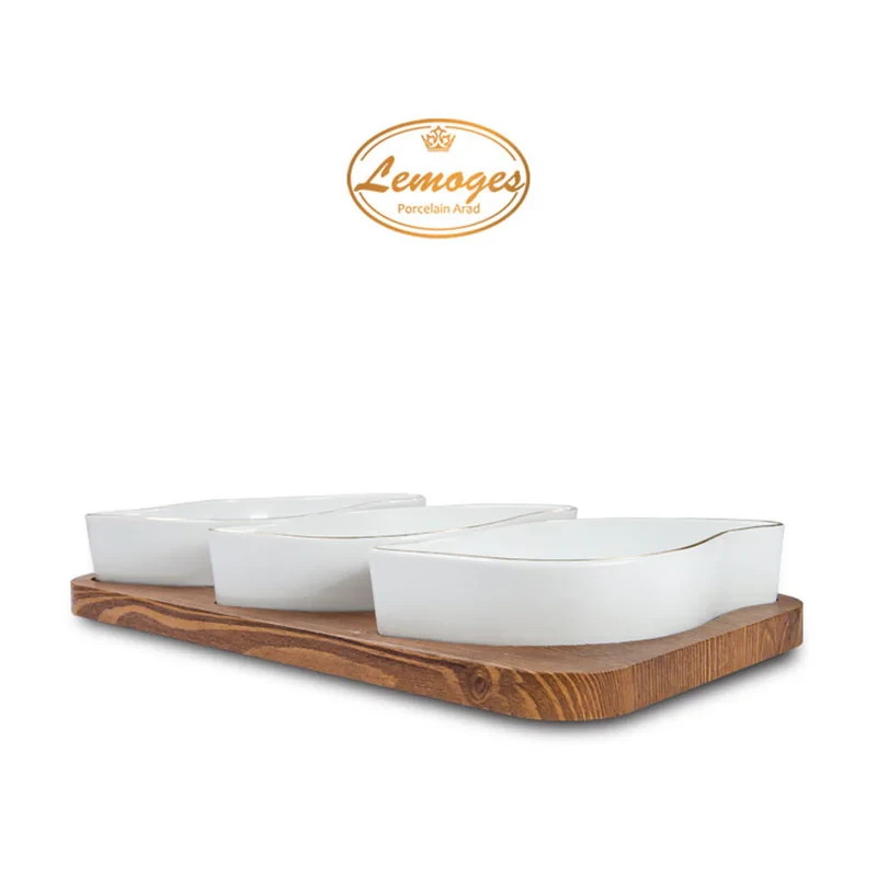 اردو خوری لمونژ مدل رویال طرح سه خانه کد 317