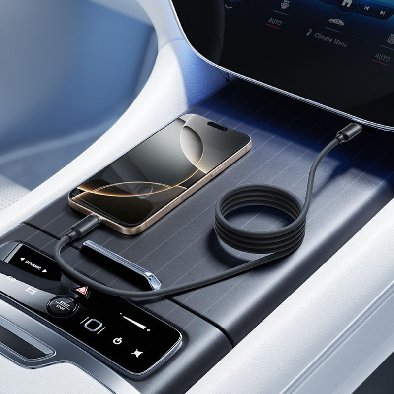 کابل USB-C بیسوس مدل Silicone Pro Magnetic 100W طول 1 متر