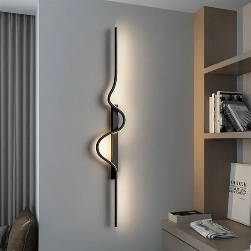 دیوارکوب ۱ شعله باروک سو مدل مدرن کد bl002