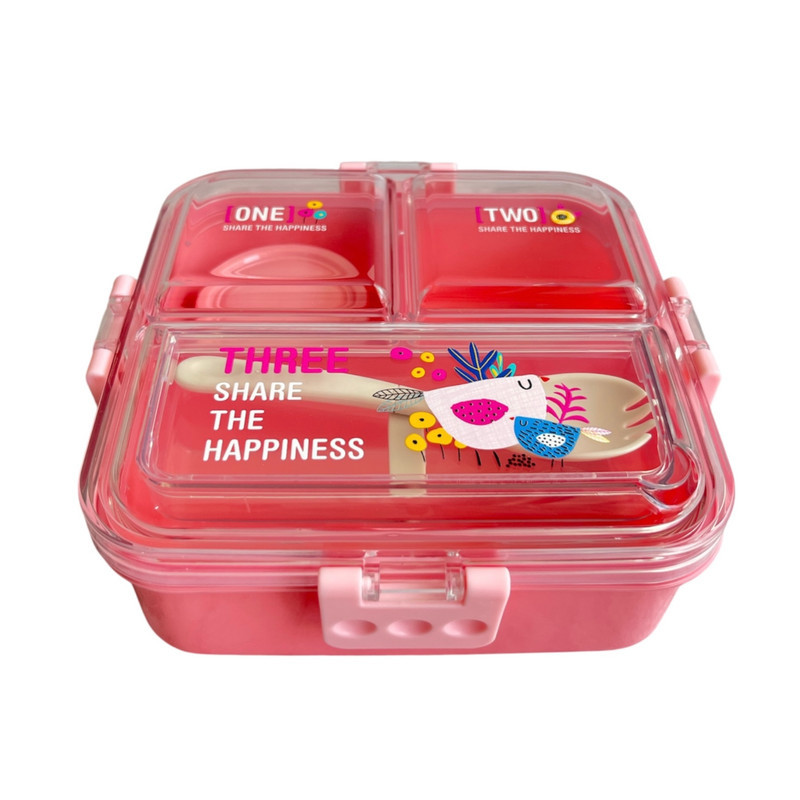 ظرف غذا کودک طرح Happiness کد VT4904